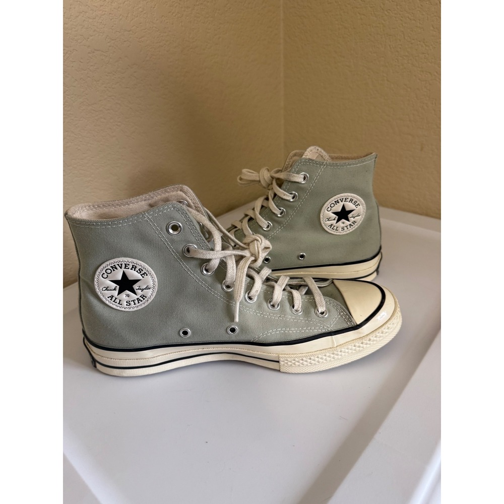 Converse Chuck Taylor All Star 70 High Top Sage Green Sneakers Womens 9.5